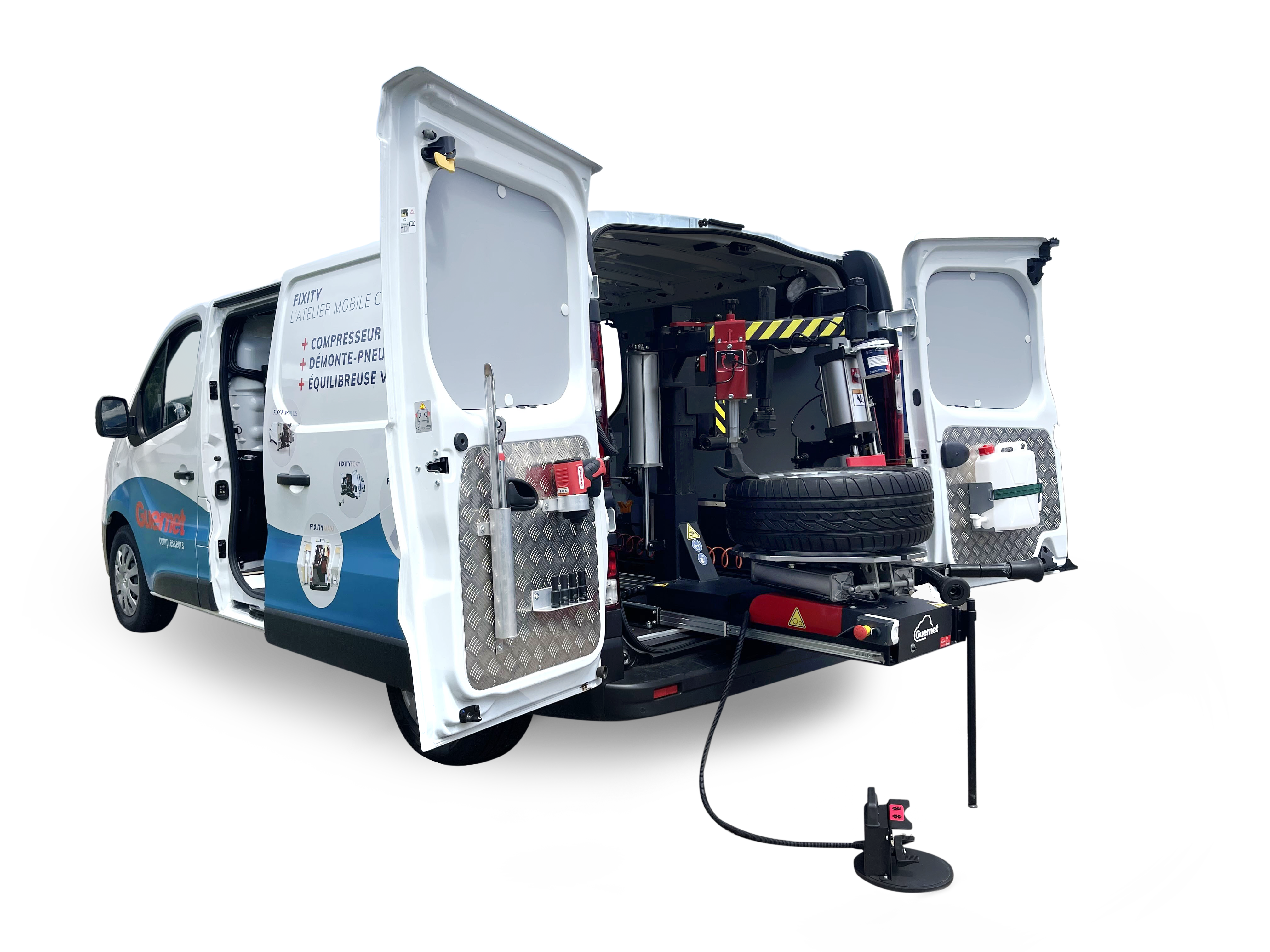 Fixity, l'atelier mobile compact